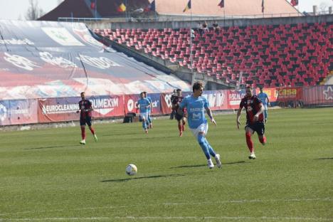 FC Bihor a pierdut acasă cu FC Voluntari, după ce oaspeţii au controlat repriza a doua (FOTO)