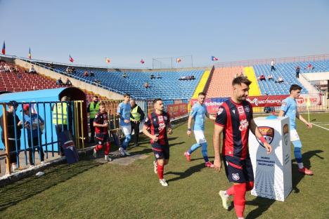 FC Bihor a pierdut acasă cu FC Voluntari, după ce oaspeţii au controlat repriza a doua (FOTO)