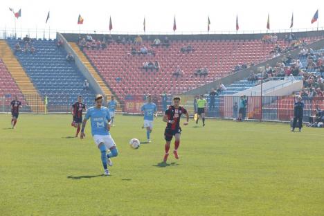 FC Bihor a pierdut acasă cu FC Voluntari, după ce oaspeţii au controlat repriza a doua (FOTO)