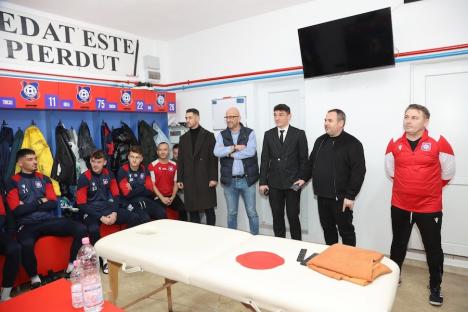 Noutăţi la FC Bihor: Claudiu Keşeru este noul director sportiv, iar olandezul Desley Ubbink, primul jucător transferat (FOTO)