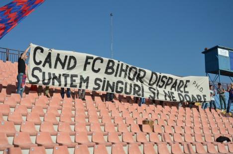 FC Bihor a pierdut jocul cu Gaz Metan Mediaş. Fanii vor să organizeze o colectă pentru echipa lor