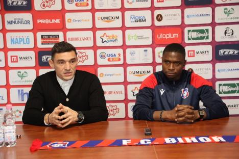 FC Bihor l-a transferat pe François Yabré de la Oţelul Galaţi şi a intrat în cantonament la Băile Felix (FOTO)