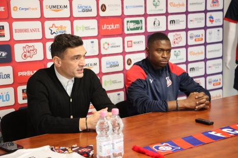 FC Bihor l-a transferat pe François Yabré de la Oţelul Galaţi şi a intrat în cantonament la Băile Felix (FOTO)