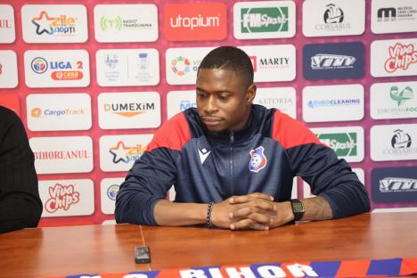 FC Bihor l-a transferat pe François Yabré de la Oţelul Galaţi şi a intrat în cantonament la Băile Felix (FOTO)