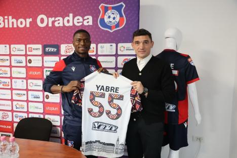 FC Bihor l-a transferat pe François Yabré de la Oţelul Galaţi şi a intrat în cantonament la Băile Felix (FOTO)