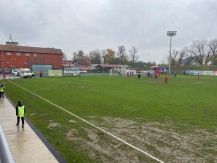 Pe un teren greu, FC Bihor a reuşit un joc bun şi s-a impus clar, cu 4-1, la Lipova (FOTO)