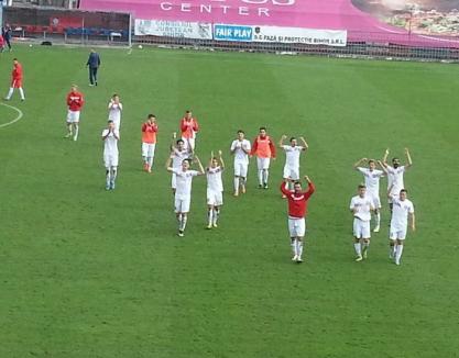 FC Bihor a învins şi Şoimii Pâncota şi este la a treia victorie consecutivă