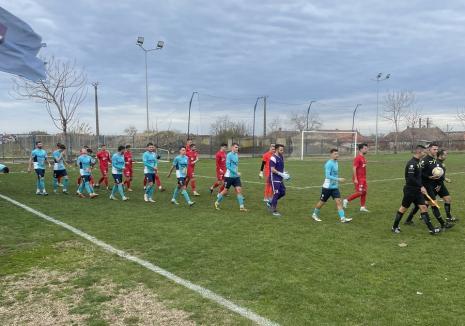 FC Bihor şi-a realizat norma de patru goluri marcate şi la Periam (FOTO)