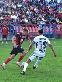 FC Bihor a pierdut cu 0-1 în faţa Stelei şi a ajuns la al treilea eşec consecutiv