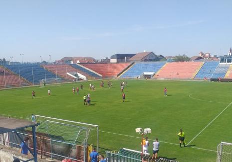 Fotbal: FC Bihor s-a impus cu 3-2 în primul meci de la schimbarea numelui (FOTO)