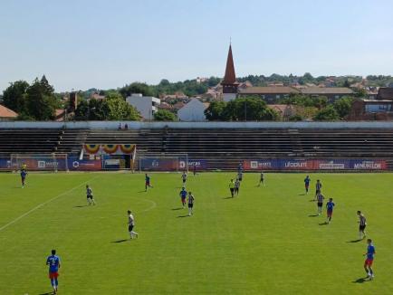 FC Bihor a câştigat cu 1-0 primul amical al verii, cu Victoria Carei (FOTO)