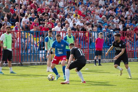 Extaz pe stadionul din Oradea: FC Bihor a câștigat meciul cu Filiași și s-a calificat în finala barajului (FOTO)