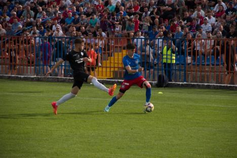 Extaz pe stadionul din Oradea: FC Bihor a câștigat meciul cu Filiași și s-a calificat în finala barajului (FOTO)