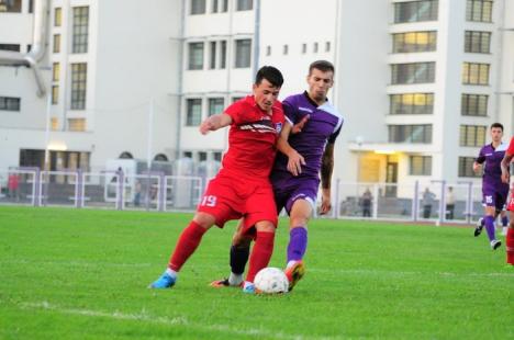 FC Bihor s-a impus cu 2-0 în jocul de la Timişoara, cu ASU Poli