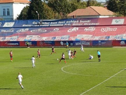 FC Bihor a pierdut acasă, cu 0-1, meciul cu liderul Ligii a II-a (FOTO)