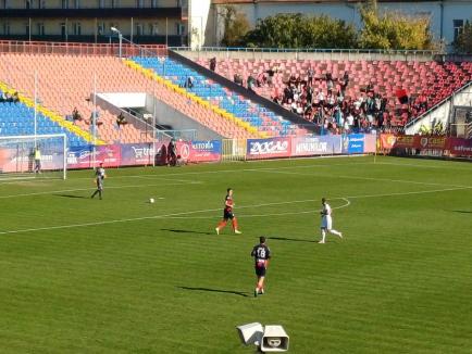 FC Bihor a pierdut acasă, cu 0-1, meciul cu liderul Ligii a II-a (FOTO)