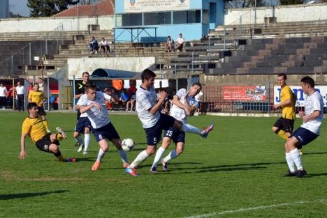 CS Oşorhei a învins liderul printr-un gol reuşit de Todea (FOTO)