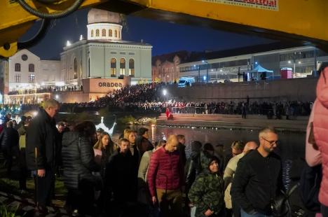 ”Oradea, orașul oamenilor”. Un spectacol cu drone a luminat cerul, în a doua seară de FestiFall (FOTO/VIDEO)