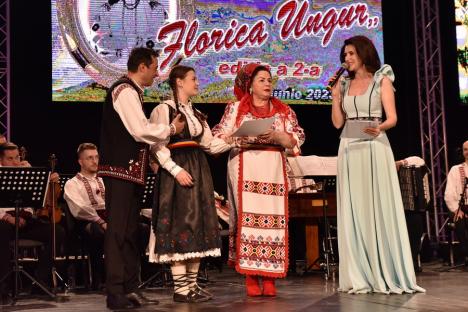 Veta Biriș, Andreea Voica, Florica Bradu și Florica Zaha au cântat la Oradea, pe scena Festivalului „Florica Ungur” (FOTO)