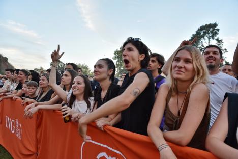 FOTO: Festivalul Medieval a umplut Cetatea Oradea: concert Subcarpați, întreceri între cavaleri și demonstrații cu foc, printre atracții