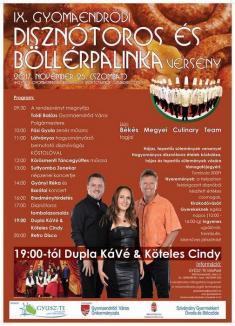 2 în 1, la Gyomaendrőd: Bihorenii, invitaţi la Festivalul Pomana Porcului şi Festivalul Pălincii Böllér