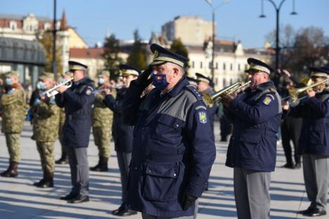 Festivități de 1 Decembrie fără defilare și fasole la Oradea. Vezi care a fost atmosfera! (FOTO / VIDEO)