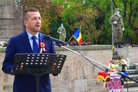 În premieră, discursul primarului de Ziua oraşului Oradea a fost ţinut de Florin Birta: 'Niciodată viitorul nostru ca oraş nu a fost mai optimist' (FOTO / VIDEO)