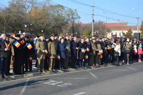 Centenarul în Oradea. Imagini spectaculoase de la Festivităţile de Ziua Naţională (FOTO)