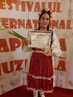 Premiul I pentru orădeanca Nicole-Daria Mândru la Festivalul Internaţional de Muzică de la Sibiu