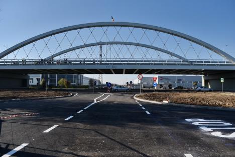 Pasajul de pe Calea Borșului din Oradea este gata cu 10 luni înainte de termen. Circulația se deschide sâmbătă dimineața (FOTO/VIDEO)