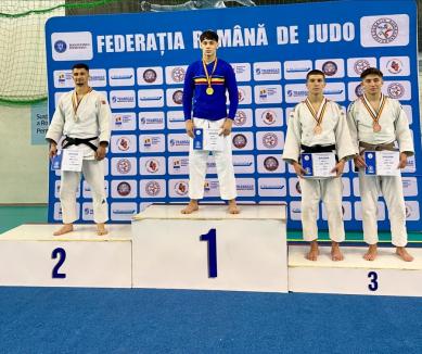 Trei medalii şi un titlu de campion naţional pentru judoka de la CSM Oradea la Naţionalele de tineret