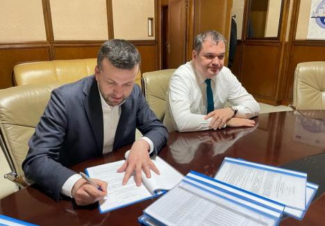 Contracte de 32,5 milioane de euro, semnate de Birta la București. Cum vrea Oradea să-și îmbunătățească traficul