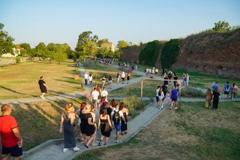 Sărbătoarea romilor, în Oradea: Maneliștii Florin Salam și Tzancă Uraganu au cântat în parcul Cetății. Au fost aduși cu mașini de lux, una condusă de Călin Raita (FOTO/VIDEO)