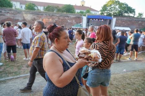 Sărbătoarea romilor, în Oradea: Maneliștii Florin Salam și Tzancă Uraganu au cântat în parcul Cetății. Au fost aduși cu mașini de lux, una condusă de Călin Raita (FOTO/VIDEO)