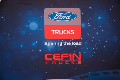 Cefin Trucks la Oradea: Ford Trucks este lider de piață în România, cu motto-ul „clientul este rege” (FOTO/VIDEO)