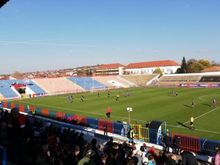 FC Bihor s-a impus cu 2-0 în faţa celor de la Minerul Ocna Dej şi a bifat cea de-a cincea victorie consecutivă (FOTO/VIDEO)