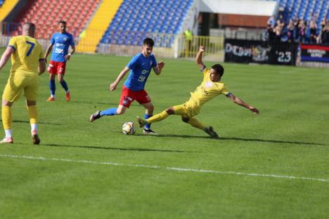 FC Bihor a început play-off-ul cu o victorie clară, cu 4-1, în faţa celor de la Phoenix Buziaş