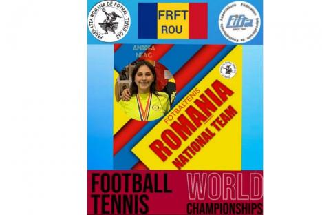 Cinci salontani participă cu echipa României la Campionatul Mondial de Fotbal-Tenis