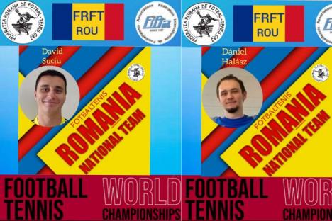 Cinci salontani participă cu echipa României la Campionatul Mondial de Fotbal-Tenis