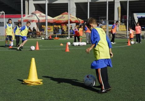 Copiii fotbalişti vor fi monitorizaţi la Stadionul Iuliu Bodola de scouteri de la cluburi celebre