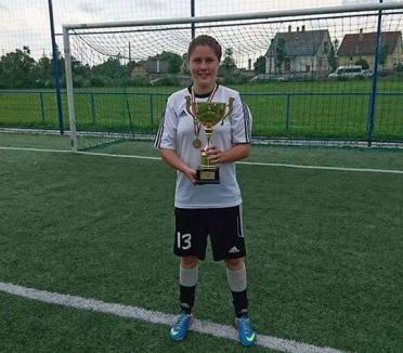 Bihoreanca Domjan Boglarka, cea mai bună jucătoare de fotbal feminin a anului 2016 din Ungaria
