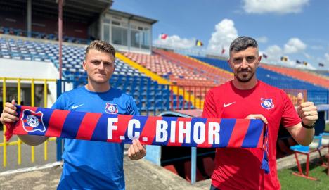 Ioan Hora şi Ionuţ Ban, primele transferuri de jucători la FC Bihor în această vară