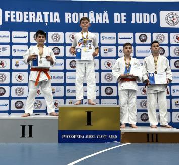 Orădeanul Banoi Ayan a cucerit medalia de bronz la Campionatul Național de judo pentru copii