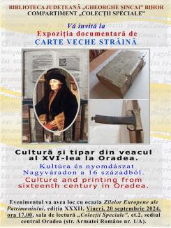 Cărți rare și vechi de sute de ani, expuse pentru doar două ore la Biblioteca Județeană „Gheorghe Șincai” din Oradea