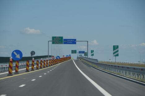 Liber spre Europa! Chiar dacă are numai 5 kilometri, mica porțiune Biharia-Borș leagă Bihorul la rețeaua europeană de autostrăzi (FOTO)