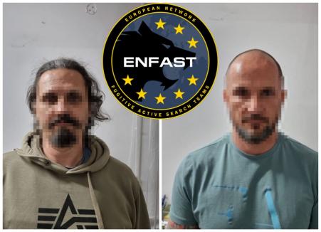 Doi fugari, dintre care unul de pe lista Most Wanted a Europol, au fost arestaţi la Oradea (VIDEO)