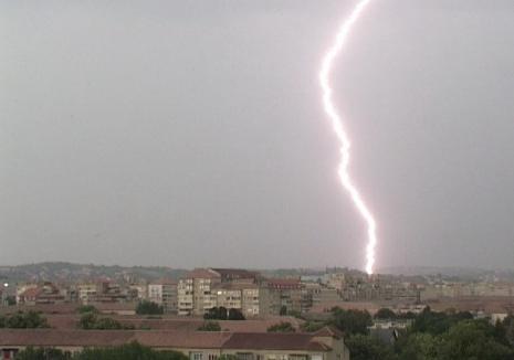 Cod ROȘU de furtuni în Bihor!