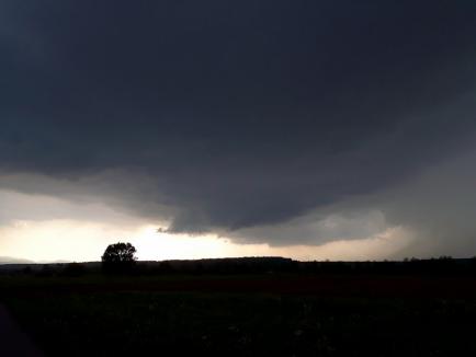 Alertă meteo nowcasting: COD ROȘU de furtuni în Bihor!