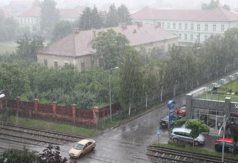 Caniculă și furtuni: Cod galben de vreme rea în Bihor