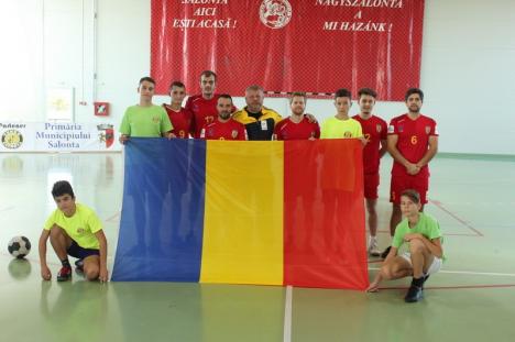 Echipa de futnet (tenis cu piciorul) a României a câştigat Cupa Naţiunilor, la Salonta (FOTO)